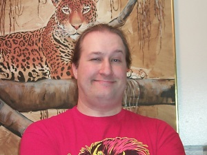 A photo of me from what, 2005? I forget, but I had no facial hair, and that was before I lost that Zombie shirt under dubious circumstances. I really liked that Zombie shirt.