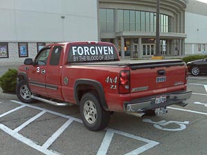 FORGIVEN BY THE CRUSHED CRANIAL MATTER OF DALE EARNHARDT
