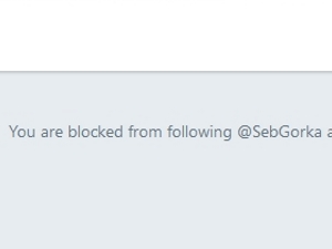 Sebastian Gorka thinks I'm an Obnoxious Jerk.